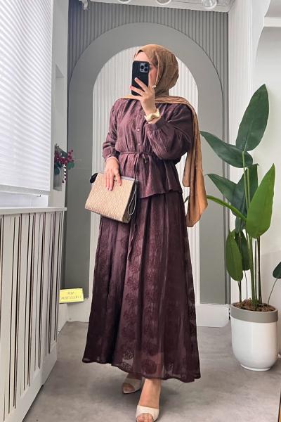 Bym ithal takım  Kahverengi