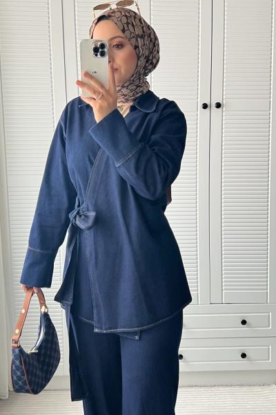 CROSS DENİM TAKIM FÜME KOT