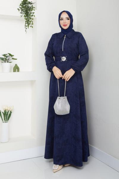 Efsun Elbise Lacivert