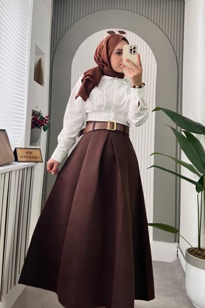 Elen Etek Kahverengi