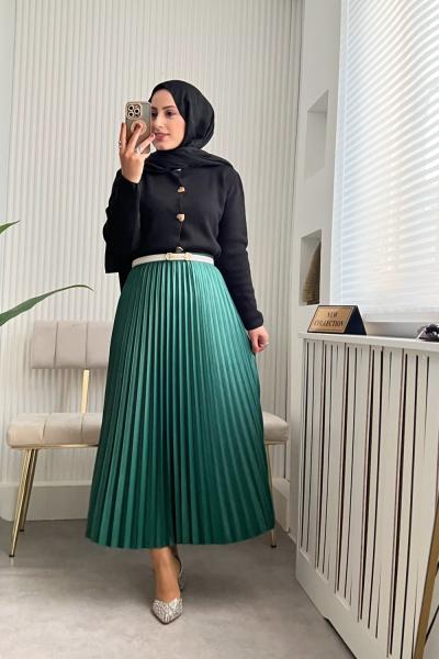 ELİZ KOMBİN siyah yeşil