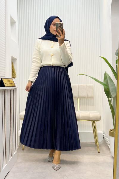 ELİZ KOMBİN Ekru Lacivert