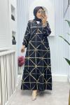 Gloria Elbise Siyah