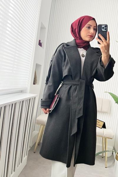 Kaşmir Kaban Antrasit