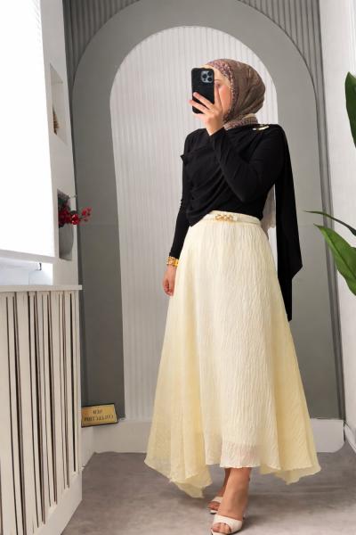 Kuğu Kombin sarı siyah