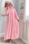LEYLAK ELBİSE Pembe