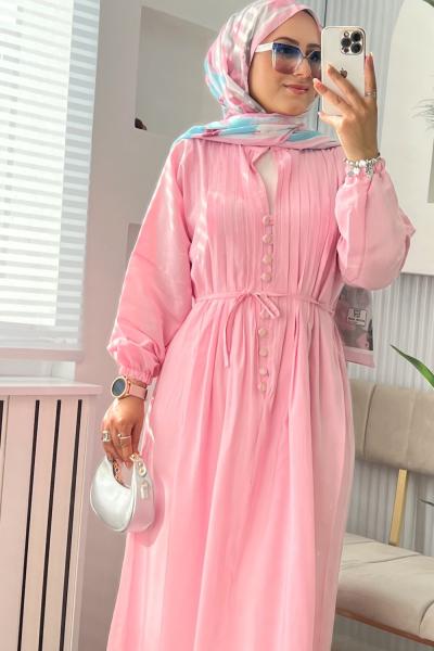 MİA ELBİSE Pembe