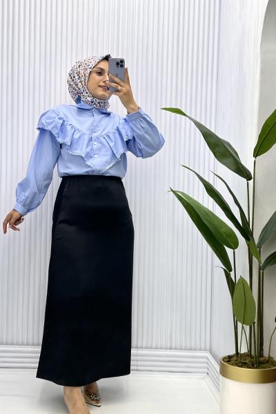 Mikro Saten Etek Siyah