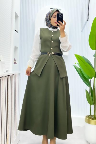 Mona Cupra İkili Takım Haki