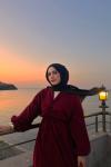 PAMELA ELBİSE Bordo