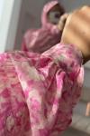 Pastel Elbise Pembe