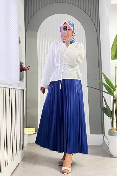 Pilisem kombin  Beyaz