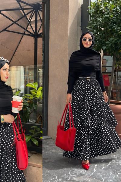 Pontina  Kombin Siyah