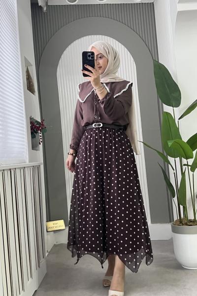 Puanti Kombin Kahverengi