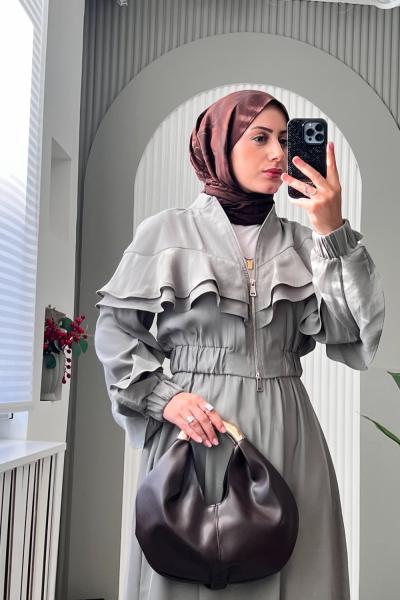 Roxsana Etekli Takım Mint Yeşili