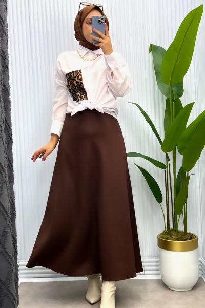 Scuba Etek Kahverengi