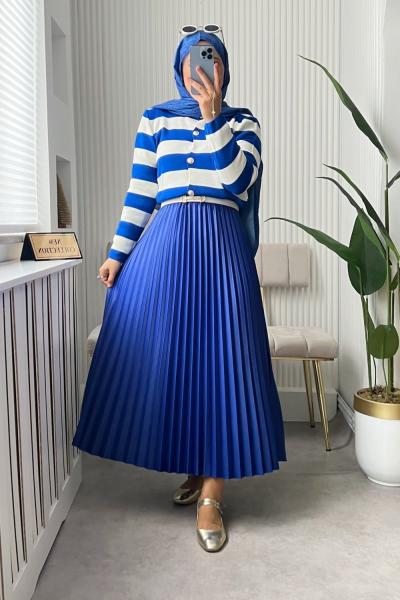 Sude Takım Saks Mavisi