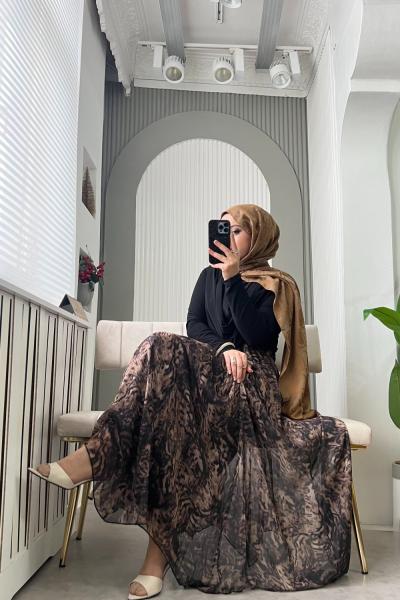 Zebray Etekli Kombin Vizon