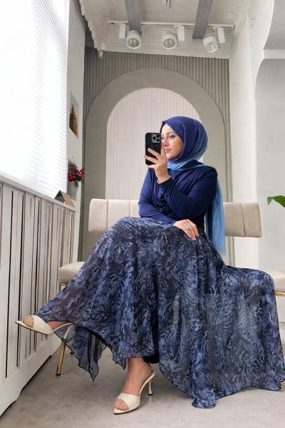 Zebray Etekli Kombin Mavi