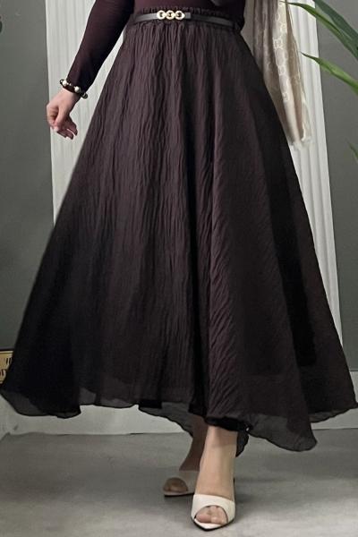 ZR Muadil Etek Kahverengi