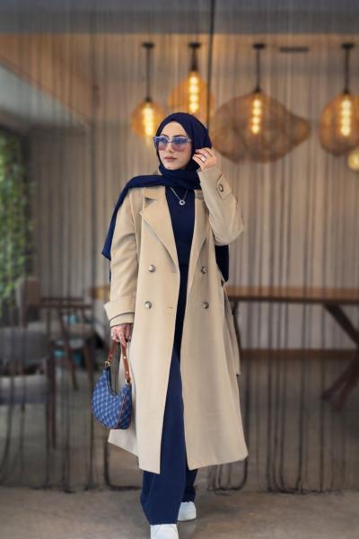 VEDA TRENC KAP Camel