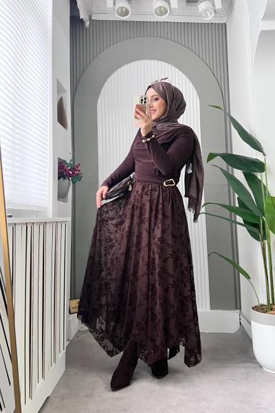 Bohem takım Kahverengi