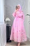 Prenses Elbise Pembe