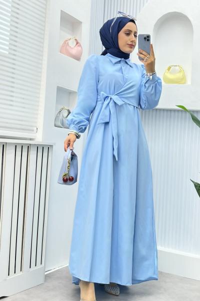 ELSA ELBİSE Mavi