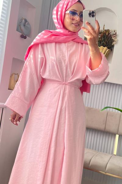 CUPRA ELBİSE Pembe