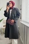 Kaşmir Kaban Antrasit