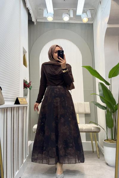 Lotus Takım Bej Kahve